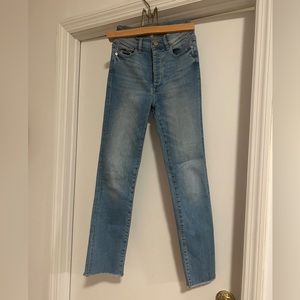 DL1961 Size 24 Mara Ankle High Rise Instascuplt Straight